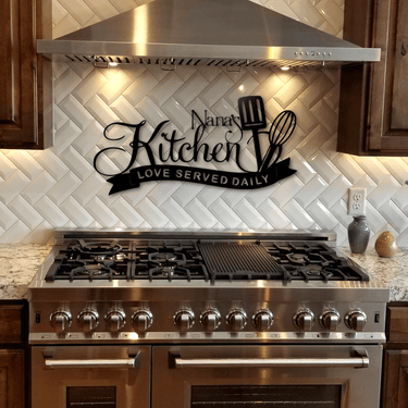 Nana's Kitchen Sign | Love Served Daily